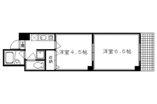 マッケンジー東堀川【101号室】の間取り