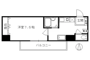 SUNVISTA四条【7階】の間取り