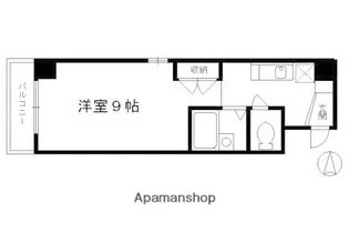 HGY富小路【303号室】の間取り