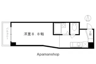 HGY富小路【2階】の間取り
