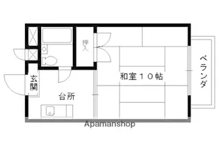 コートホーム21【307号室】の間取り