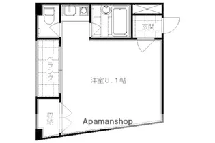 ガルソニエール15【201号室】の間取り