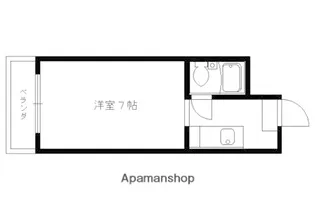 レジデンス太田I【1階】の間取り