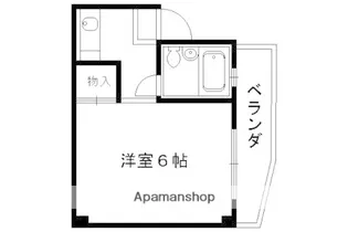ハイツ紫明【2階】の間取り