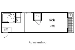 レスポアール大西【202号室】の間取り