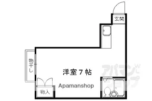 メゾンドアリス【3H号室】の間取り