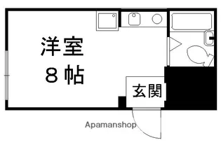 エターナルハイツ【101号室】の間取り