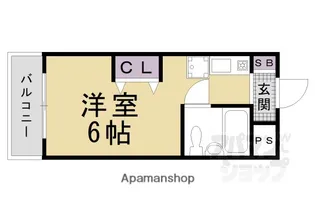 カーサ・ドマーニ【105号室】の間取り