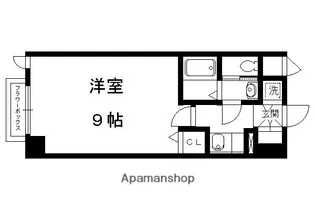 アルテハイム白梅町【4階】の間取り