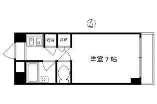 ノアーズアーク京都朱雀【407号室】の間取り