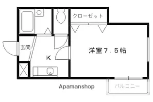 アルティスタ姉小路【402号室】の間取り