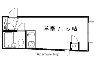 プレステージ北山【303号室】の間取り