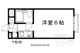 プレステージ北山【305B号室】の間取り