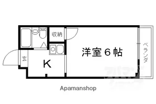 メゾン大山【2階】の間取り