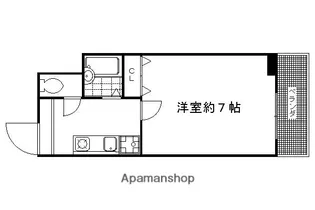 エリーフラッツ西洞院【5階】の間取り