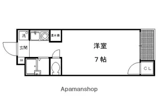 アドニス【2階】の間取り