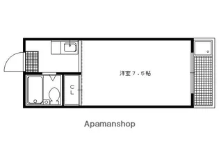 大光ビル【3B号室】の間取り