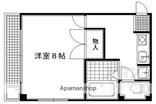 TOST栄洛館【3-C号室】の間取り