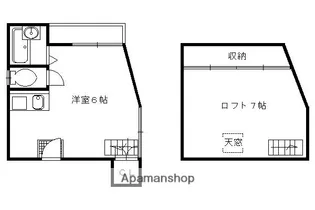 ニューライフ【202号室】の間取り