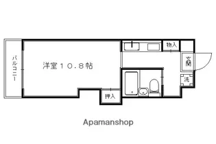 京都府京都市北区上賀茂葵之森町【マンション】の間取り