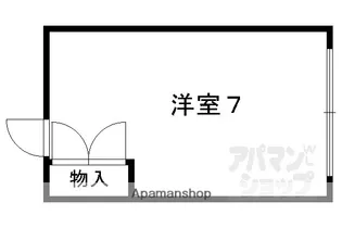 タマヤビル【608号室】の間取り