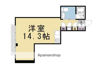 リバーサイド松家【2階】の間取り
