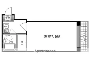 コーポセリバシー【405号室】の間取り