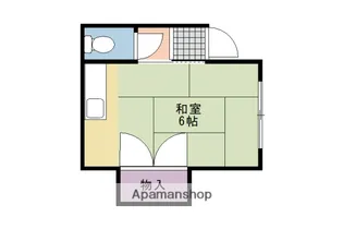 アクティブ水垣【103号室】の間取り