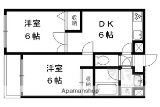パルティールステージI【402-a号室】の間取り