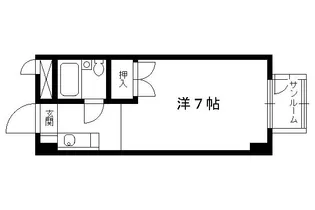 KITANOクレセント【5階】の間取り
