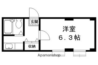 上賀茂松柏【2階】の間取り
