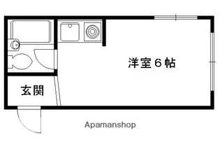 チェリーハイツ【202号室】の間取り