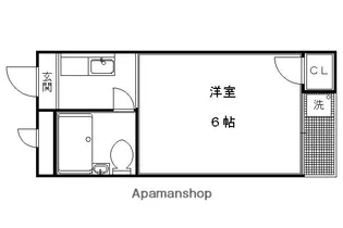 ハイツラクセーヌ【3階】の間取り