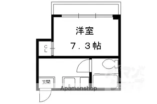メゾン若葉【2階】の間取り