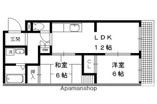 ニュー太田【203号室】の間取り