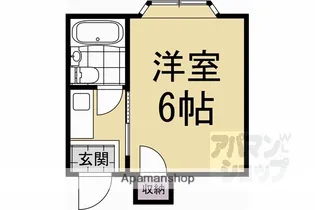 高野マンション【202号室】の間取り