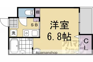 エスパスY【1階】の間取り