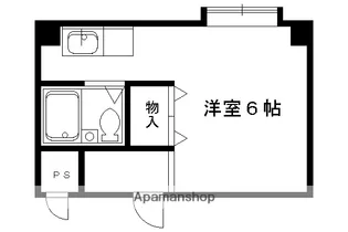 下鴨松柏【4階】の間取り