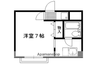 下鴨松柏【323号室】の間取り