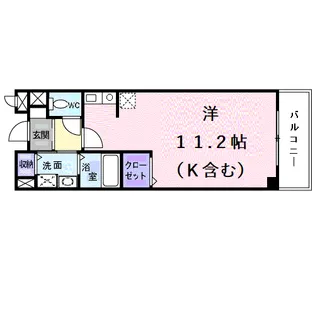 コート・オーク【1階】の間取り