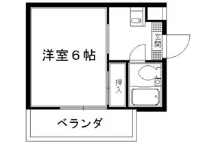 ハイツシンセリティ【102号室】の間取り