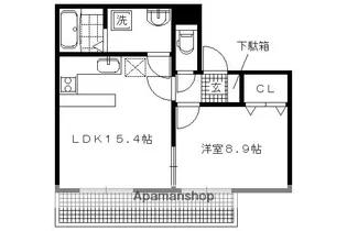 プレ・ディオス京大前【401号室】の間取り