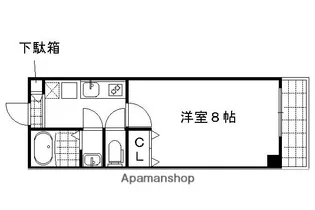 MADOPORTE千本寺之内【503号室】の間取り