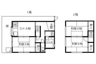 京都府京都市左京区岩倉西宮田町【一戸建】の間取り