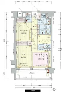 プレサンス京大前【3階】の間取り