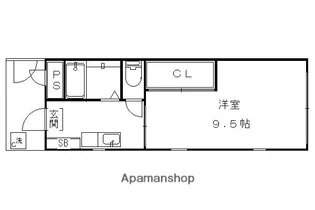 リバティハウス【2階】の間取り