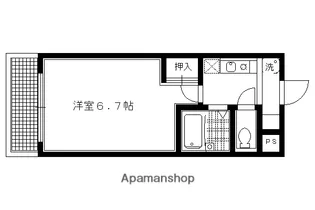井筒ホームズ河原町【4階】の間取り