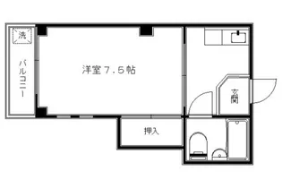 メゾン葵【102RV号室】の間取り