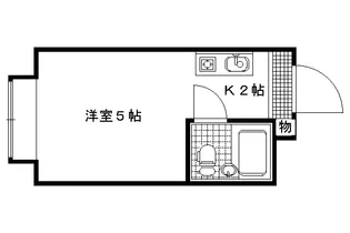 嘉門ハイツ【307号室】の間取り