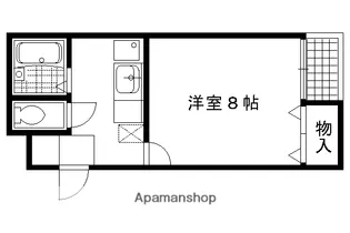 京都アパートメント4【204号室】の間取り